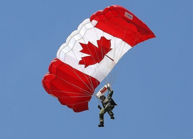 Micro Skydiver ARF Package - Golden Knight or Skyhawks Parachute Team