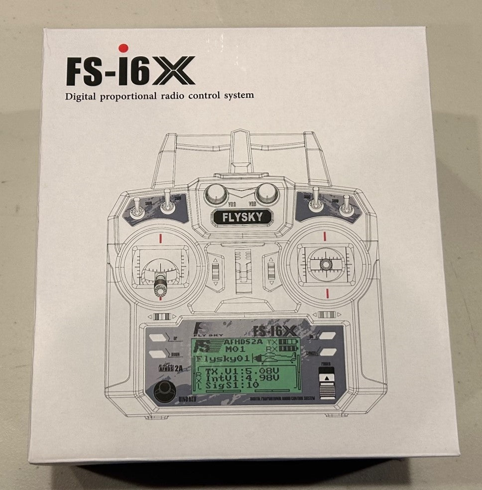 FlySky FS-i6X transmitter and FS-iA6b receiver